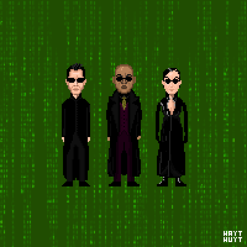 The Matrix / Pixel Art